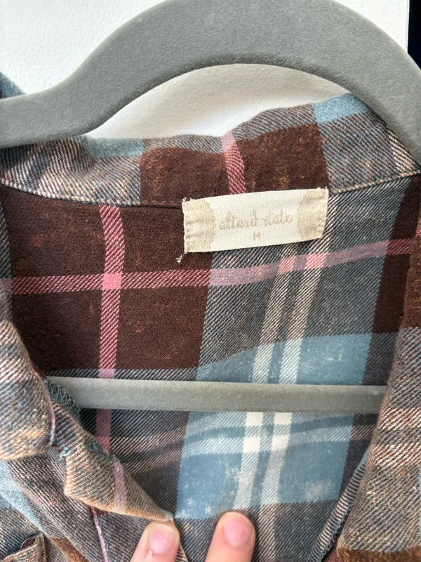 Altar'd State Plaid Shirt Flannel - Image 3