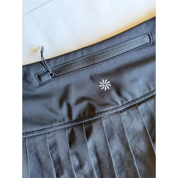 Athleta Elevate Pleated Golf Skort Black Size Small Athletic Tennis - Image 10