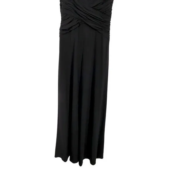 NWT Vintage 90s Laundry by‎ Shelli Segal V-Neck Sleeveless Evening Gown Size 0 - Image 10