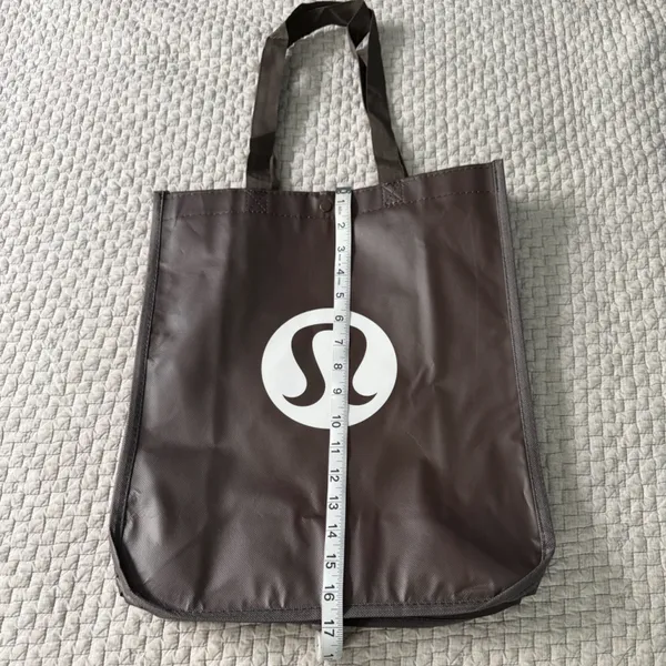 Lululemon Large Reusable Tote Bag Spring 2026 Brown/White - Image 6