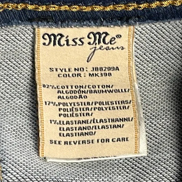 Miss Me Boyfriend Ankle Jeans Size 28 - Image 6