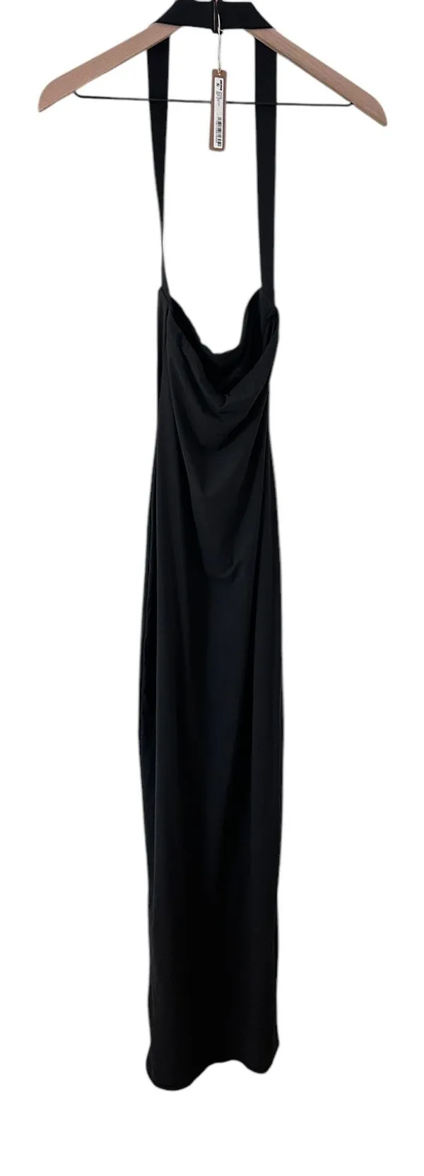 Fits Everybody Wrap Long Slip Dress - Onyx Size Small NWT Authentic - Image 5