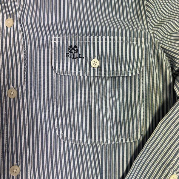 Ralph Lauren Striped Shirt Dress - Image 9