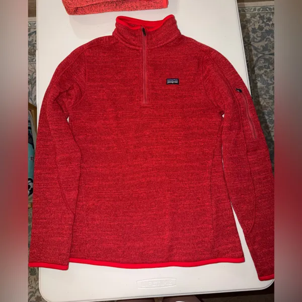 Women’s Patagonia Better Sweater Red Medium - Image 4
