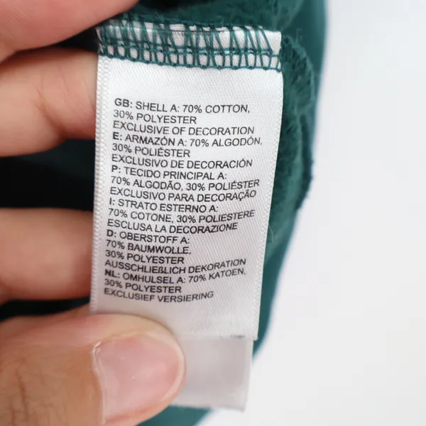 The North Face Hoodie Womens XL Never Stop Exploring Green Graphic Excellent - Image 3