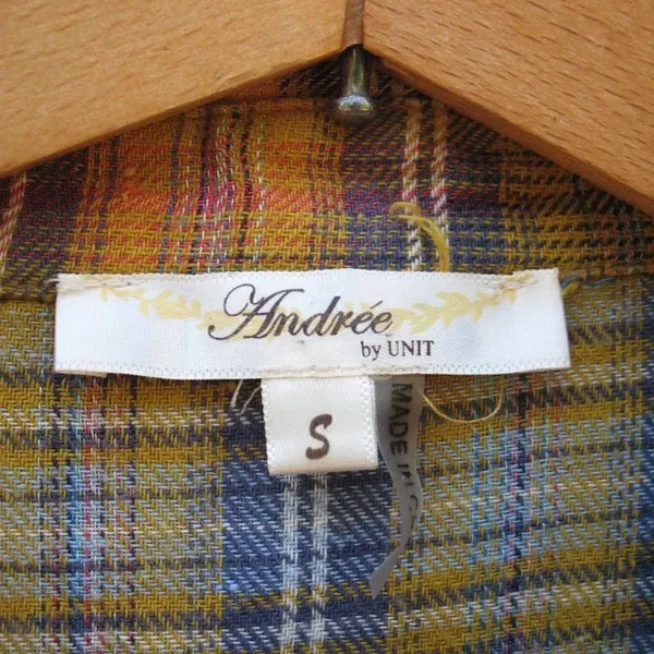 Plaid Embroidered Flannel Shirt Top - Image 8