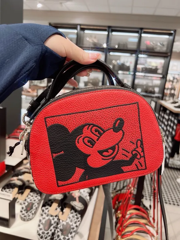 Coach Disney Mickey Mouse Leather Crossbody c6977 - Image 7