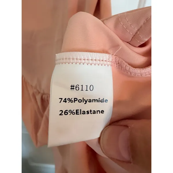 Tennis Romper Women Small Peach Pink Athletic‎ Skort Dress Pickleball - Image 6