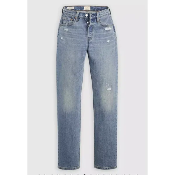 New Levi's 28x32 Premium 501 Curve Women's Jeans Medium Wash - Image 2