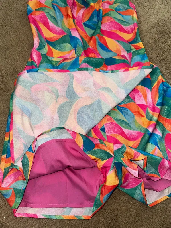 Pink Lily Romper - Image 5
