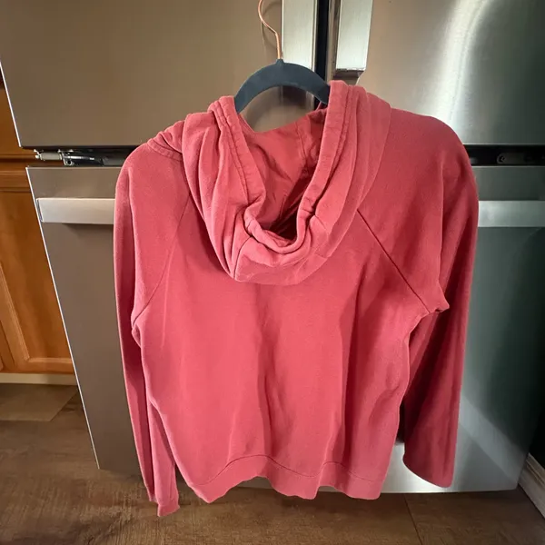 Nike Women's Red Hoodie Sweater - Image 2