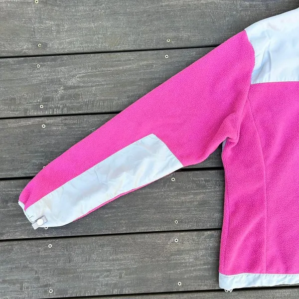 Hot Pink The North Face Fleece Denali Fleece Jacket Zip Up Jacket - Image 6