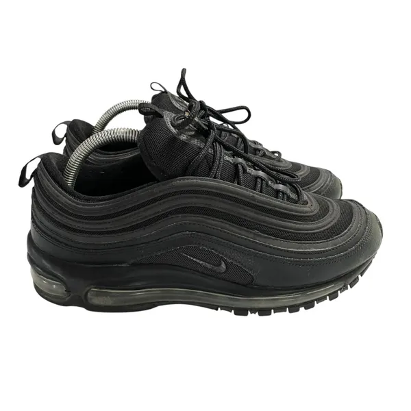 Nike Air Max 97 AM97 Triple Black Dark Grey 921826-015 Women’s Shoes Size 9 - Image 4
