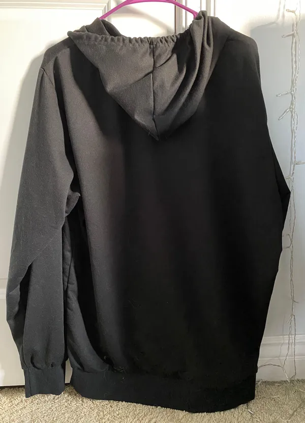 Hoodie Black Size XXL - Image 3