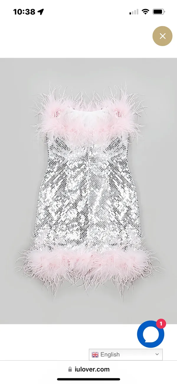 Mew Mews Sequin Mini Dress - Image 4