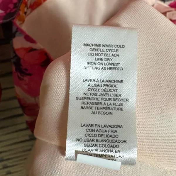 Julia Jordan Pink Floral Cutout Back Midi Dress Size 14‎ - Image 13