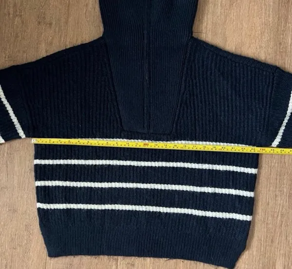 Abercrombie & Fitch Sweater Chunky Knit Size L - Image 7