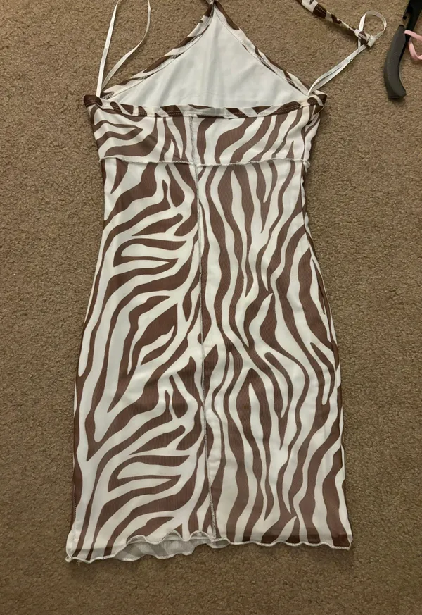 Princess Polly Tiger Striped Dress - Image 2