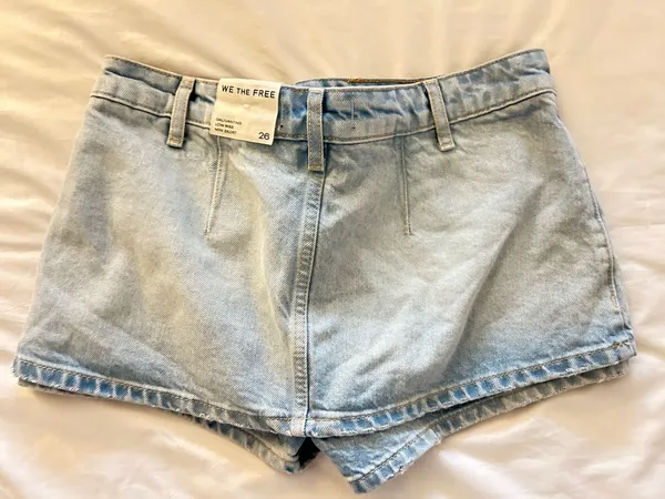 free people denim mini skirt - Image 2
