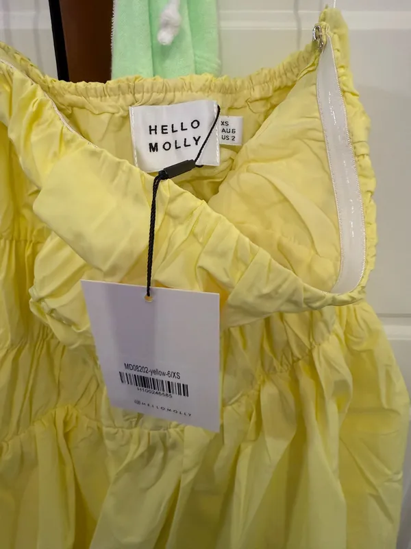 Hello Molly Bubble yellow dress - Image 5