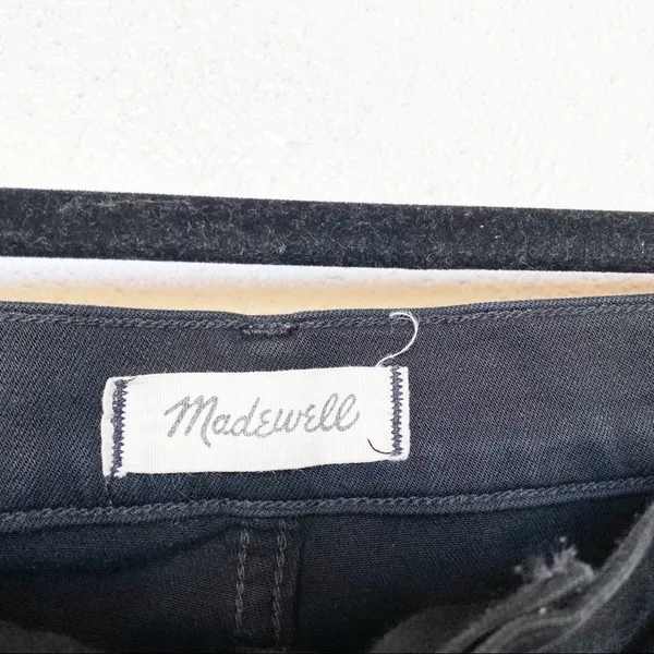 Madewell 10" High Rise Skinny Jeans Black Size 27 - Image 5