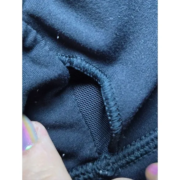Unbranded Women's Blue and Black Bra - Image 5