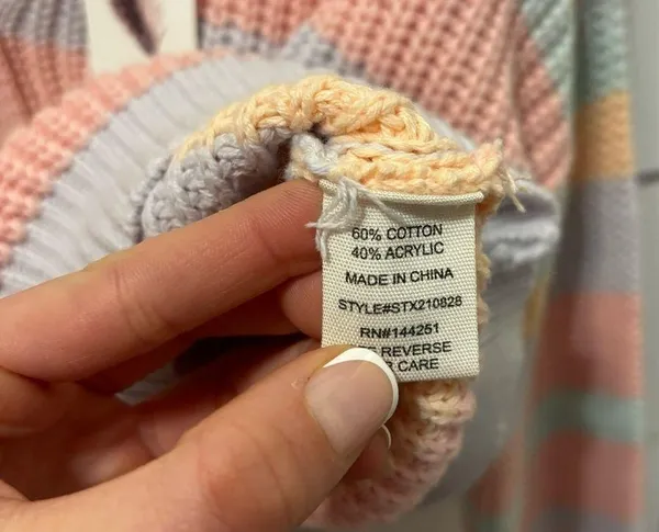 Jessica Simpson Pastel Stripe Cardigan NWT - Image 4