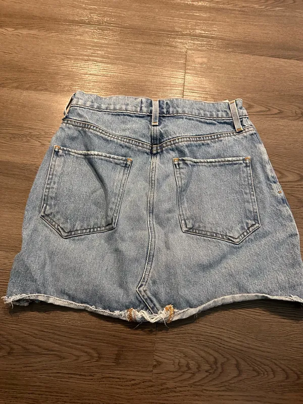 AGOLDE Denim Mini Skirt - Image 4