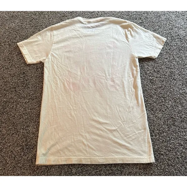 We Bleed Ohio Women's Cream "Cleveland" Graphic Bulldog T-Shirt Size Small - Image 7