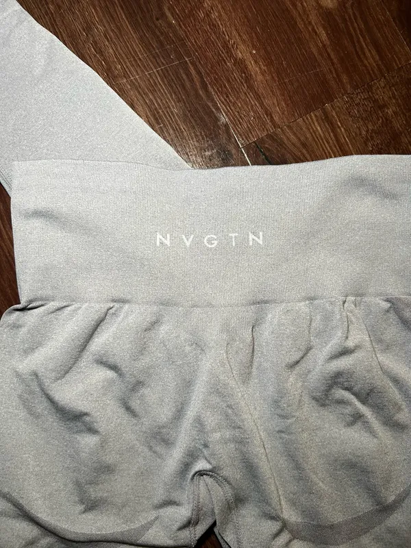 Grey NVGTN leggings size Small  - Image 7