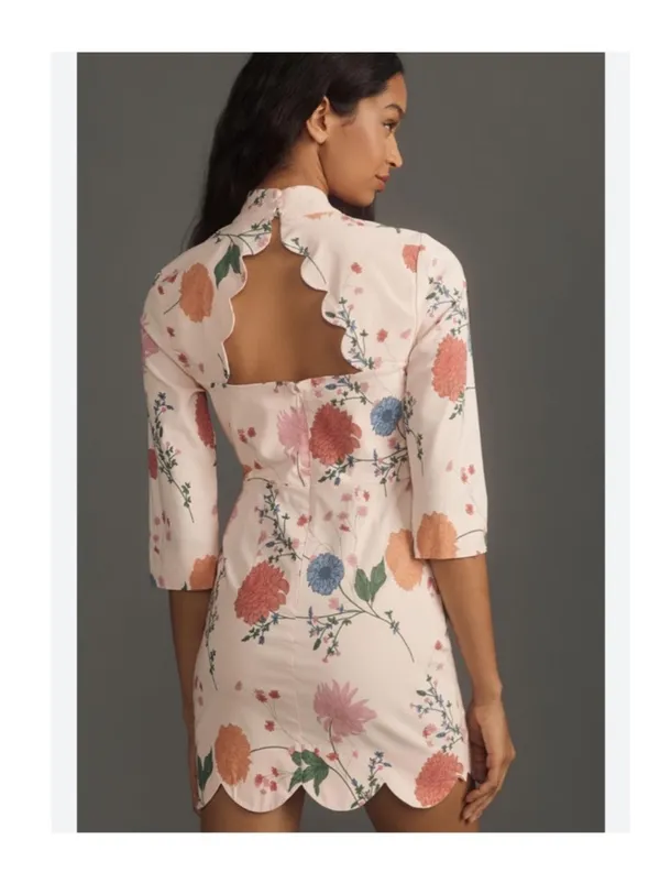 Anthropologie Dress Mini Floral - Image 2