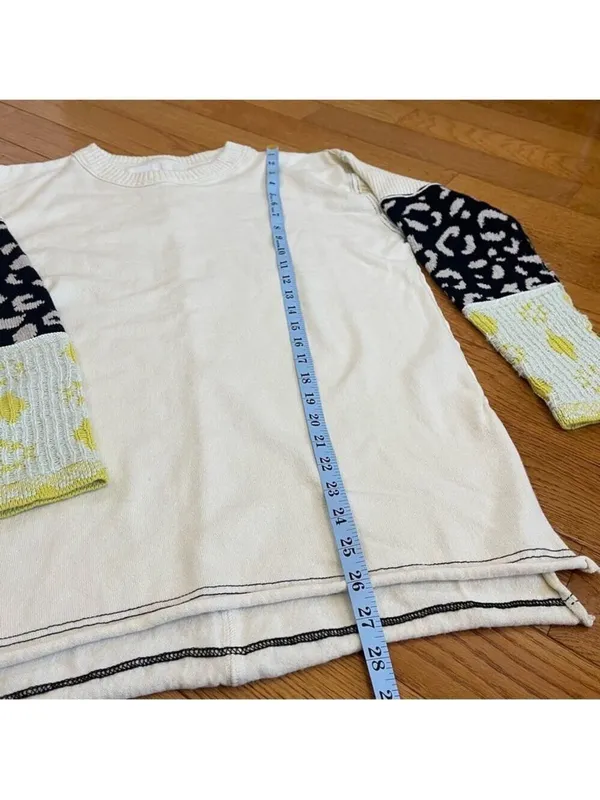 FREE PEOPLE WE THE FREE Tiger Cuff Tunic Sz XS Whimsigoth, Grunge Luxe, Safari - Image 6