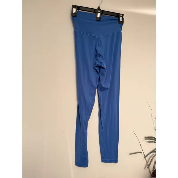 OFFLINE by Aerie‎ Real Me 7/8 Leggings Blue Crossover High Rise Medium Long - Image 2