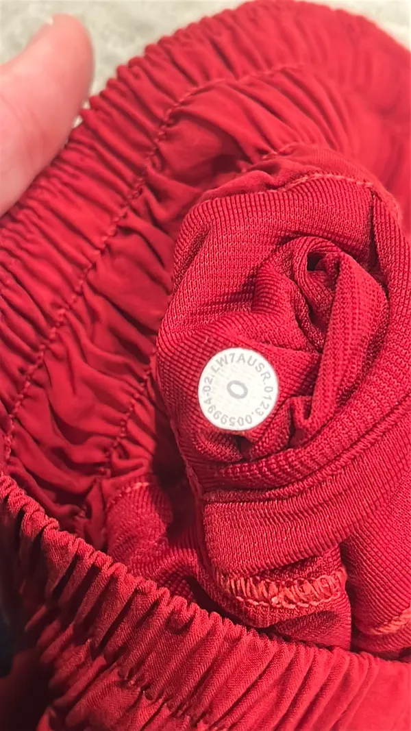 Lululemon hotty hot shorts red 2.5 inch - Image 3