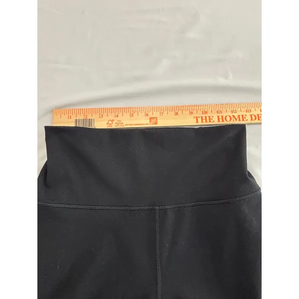 Fabletics PowerHold High Waisted Compression Leggings Black 7/8 Length Womens - Image 6
