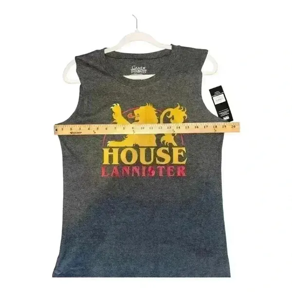 Game Of Thrones Womesn‎ Gray Tank, Large - Image 4