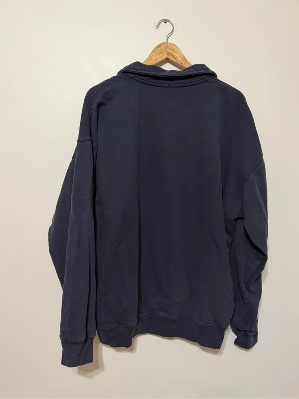Brandy Melville New York Quarter Zip Sweater Large Pullover - Image 4
