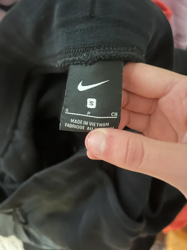 Nike Wideleg Sweat Pants Black - Image 2