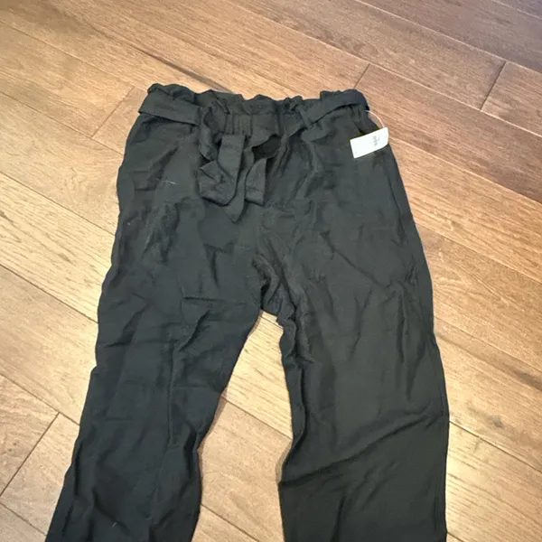 Old Navy Women’s Linen Black Pants Size 6 NWT C1-049 - Image 4
