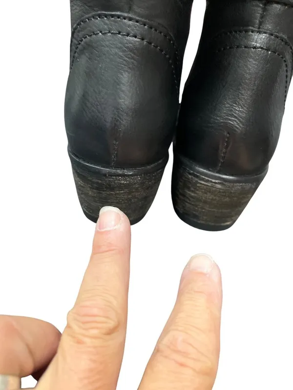 Seychelles wms black leather below knee equestrian riding boots sz 6 SKU 10-676 - Image 9