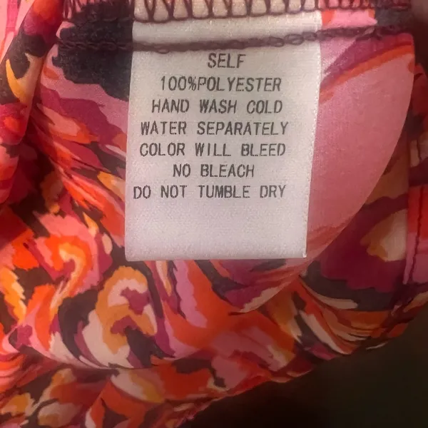 Pinch Printed Pintuck Top - Image 8