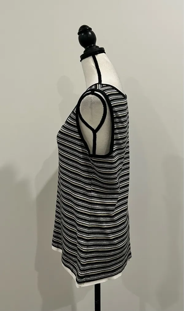 Croft & Barrow Striped Tank Top - Image 2