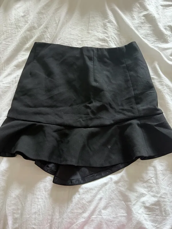 ZARA Skirt Black Mini - Image 2