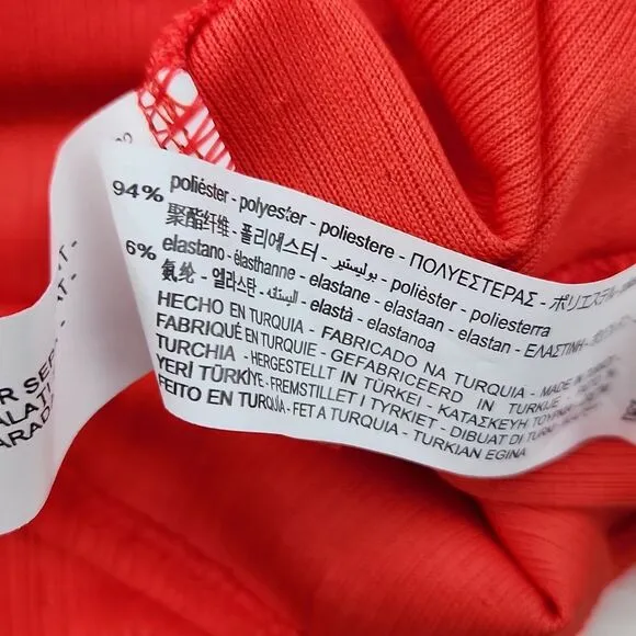 Zara NWOT Sleeveless Front Knot Dress in Red Medium‎ - Image 6