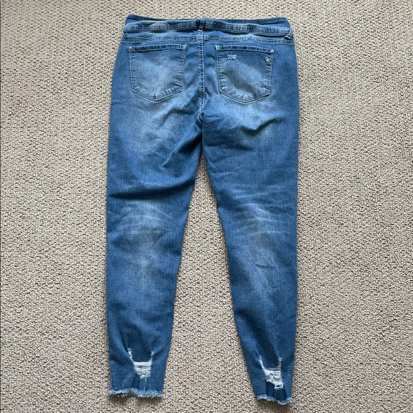 Wallflower Classic Blue Denim Jeans Size undefined - Image 8