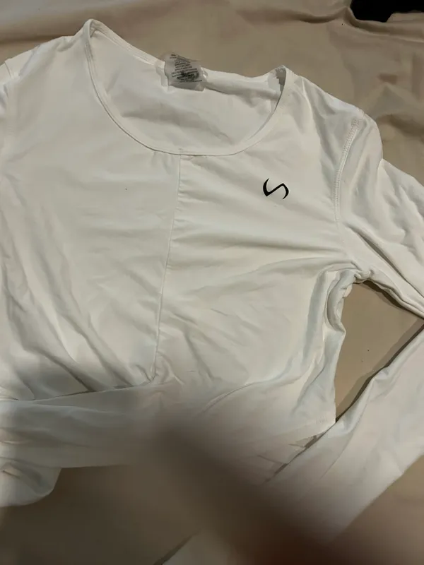 TLF CROP TOP White Size M - Image 3