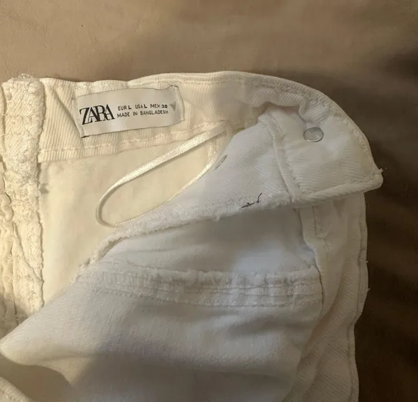 ZARA Denim Crop Top - Image 3