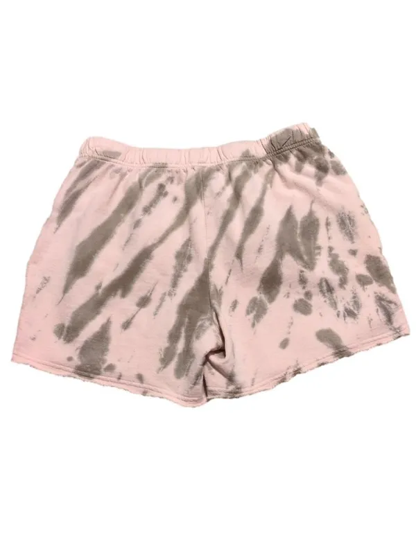 Good American Pink And Gray Tie Dye Sweat Shorts Size 3 (L) - Image 6