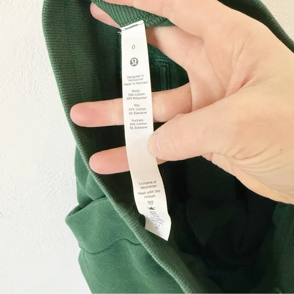 Lululemon Scuba High-Rise Jogger Everglade Green Sz 0 - Image 7