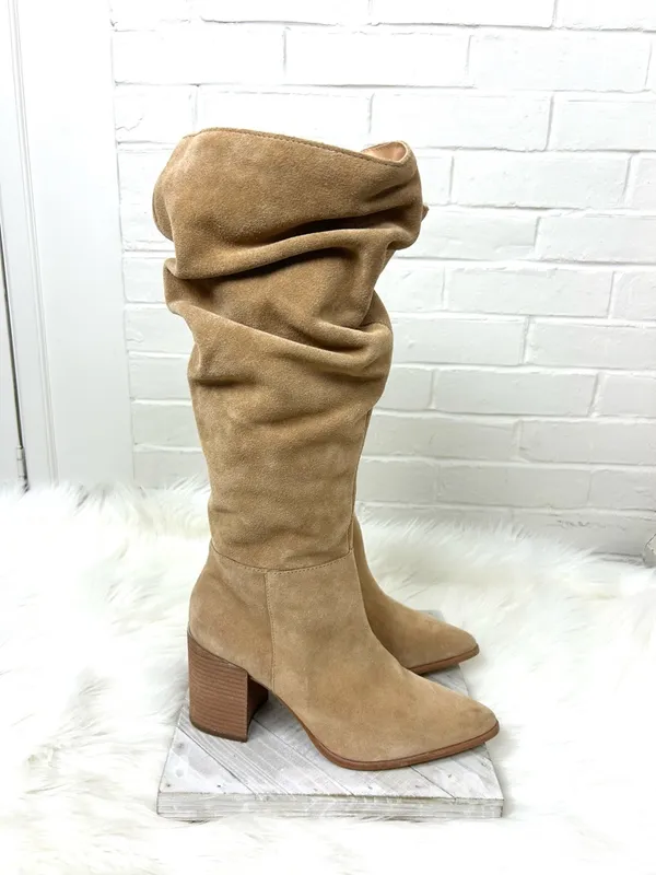 Steve Madden Haimi Leather Heeled Boots Size 8.5 - Image 2
